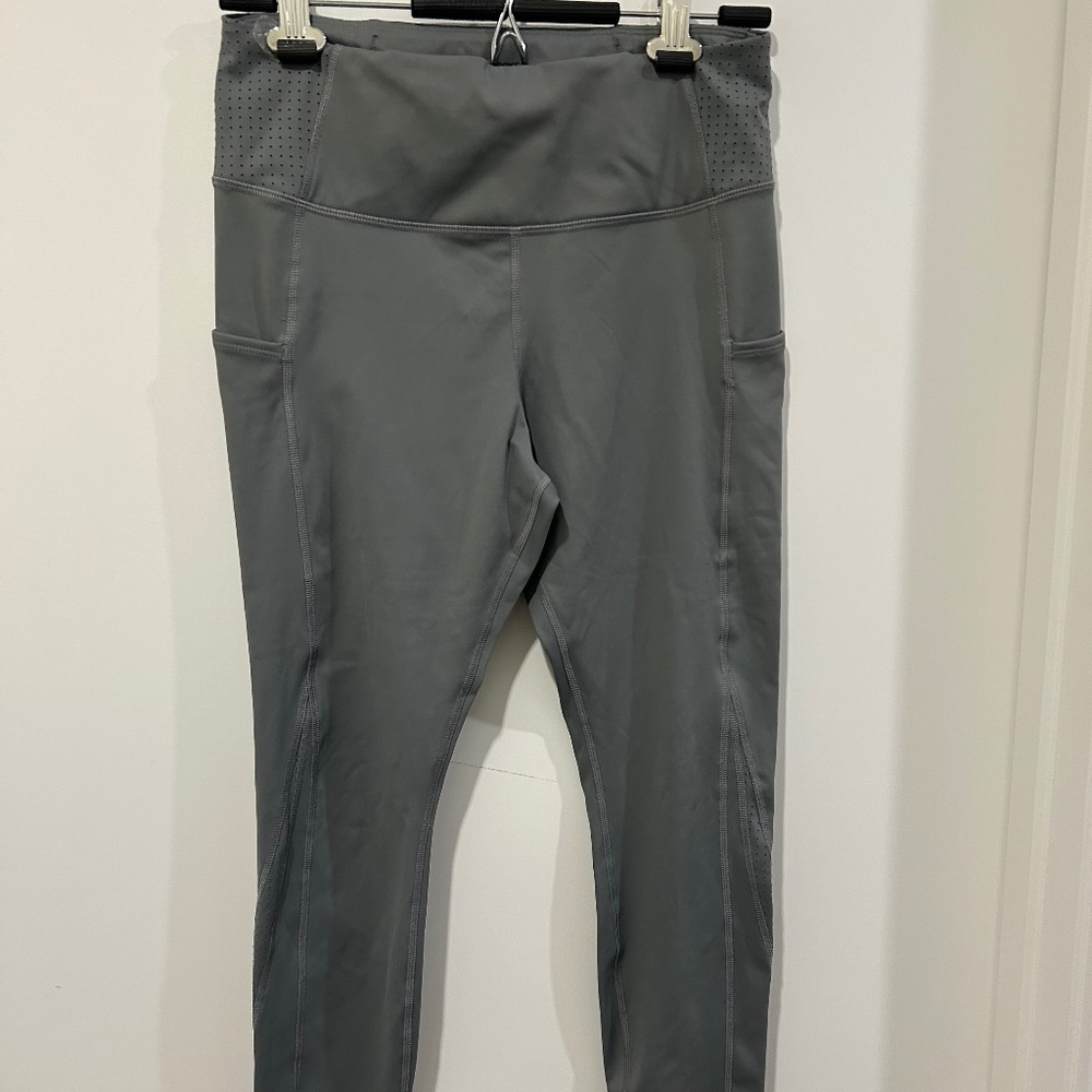 Brooks Gray Women’s Leggings Sz Large
